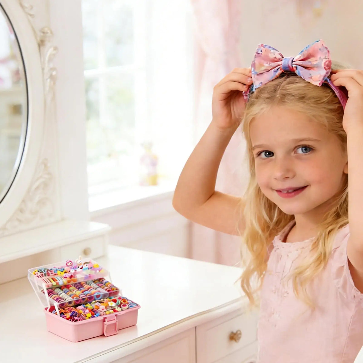 618-Piece Girls Hair Accessories Set – Butterfly Clips & Pins Girls Hair Accessories SPOT
