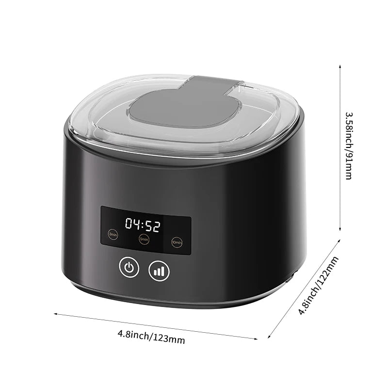 Portable 45kHz Ultrasonic Cleaner UV – Dentures, Retainers & Jewelry Ultrasonic Cleaner SPOT