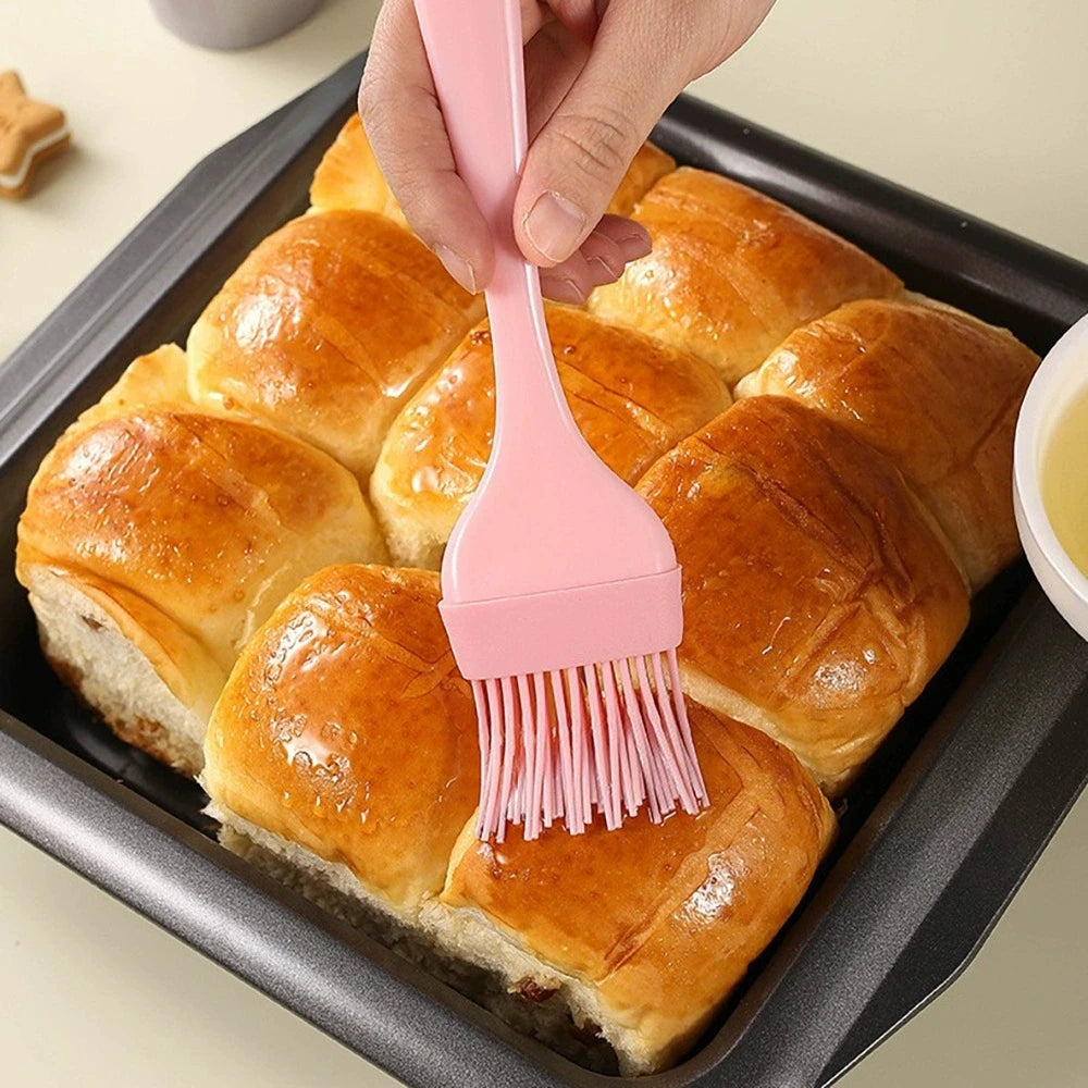 3-Piece Silicone Spatula & Pastry Brush Set | Non-Stick Baking Silicone Baking Tool Set SPOT