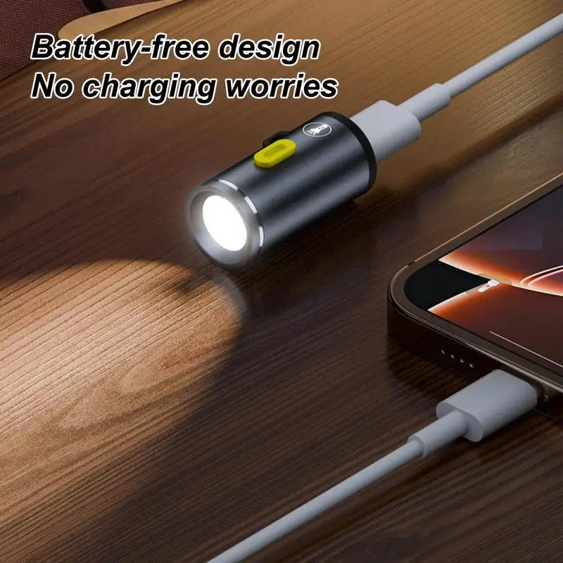 Mini LED Pocket Flashlight – Super Bright, Waterproof, USB-C LED Pocket Flashlight SPOT