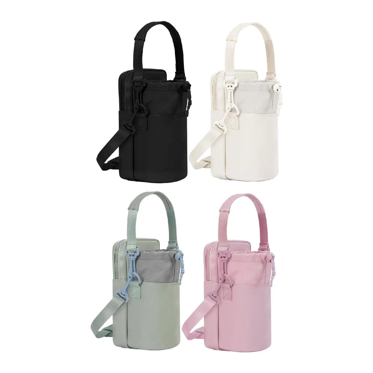 Water Bottle Carrier Bag with Shoulder Strap & Phone Pocket Bottle Carrier Bag SPOT