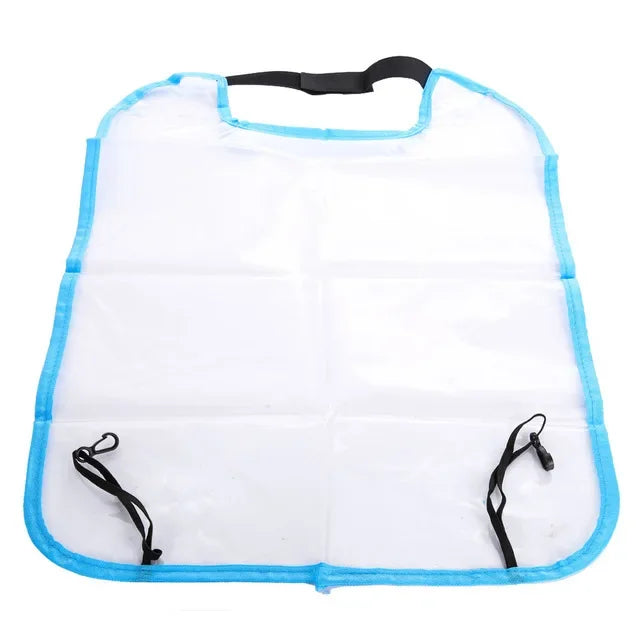Kids Car Seat Back Protector Kick Mat – Keep Seats Clean Car Seat Kick Mat SPOT 1PC Blue