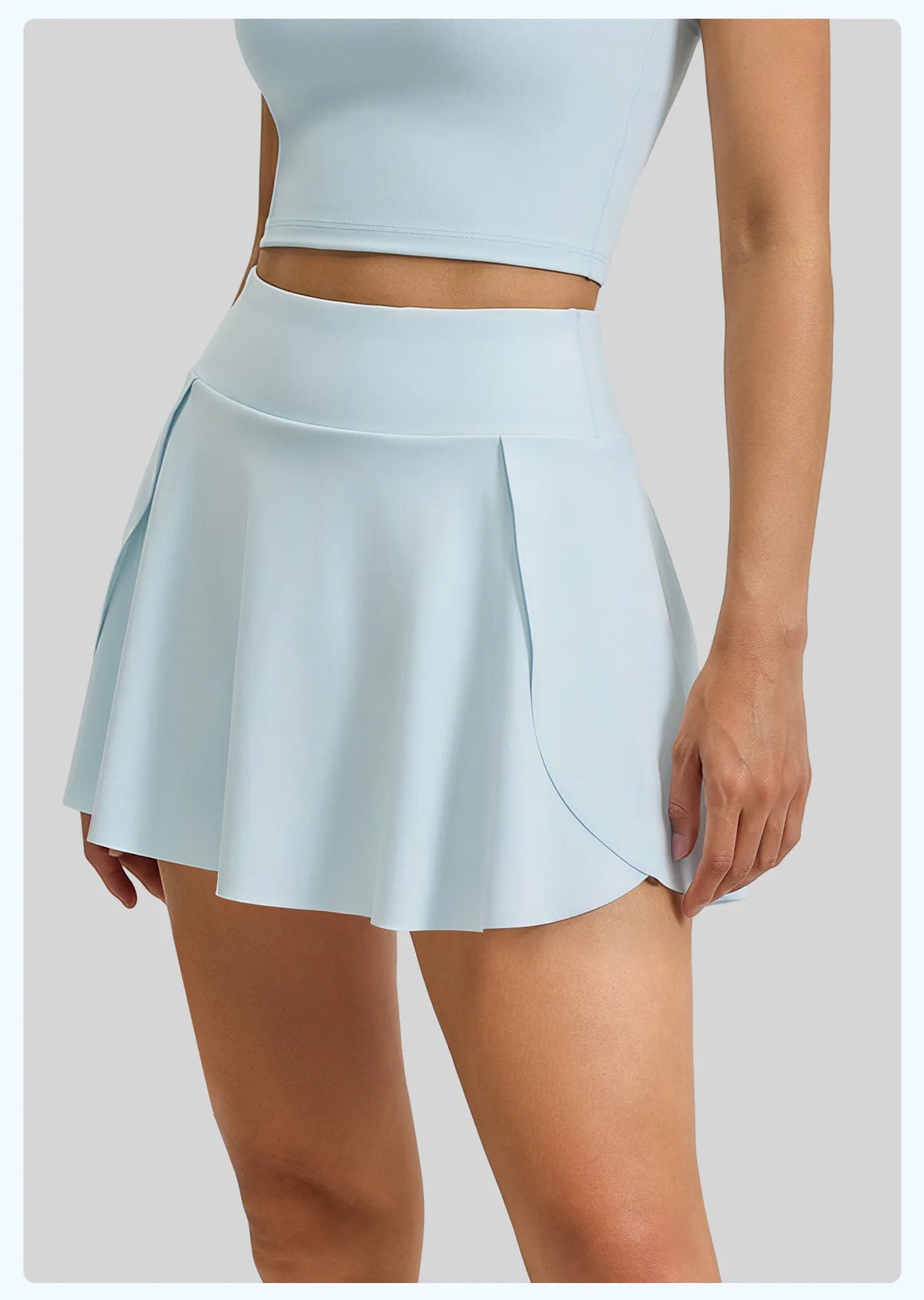 Women's Mini Pleated Tennis Skort – Active Golf & Gym Skirt Active Tennis Skort SPOT