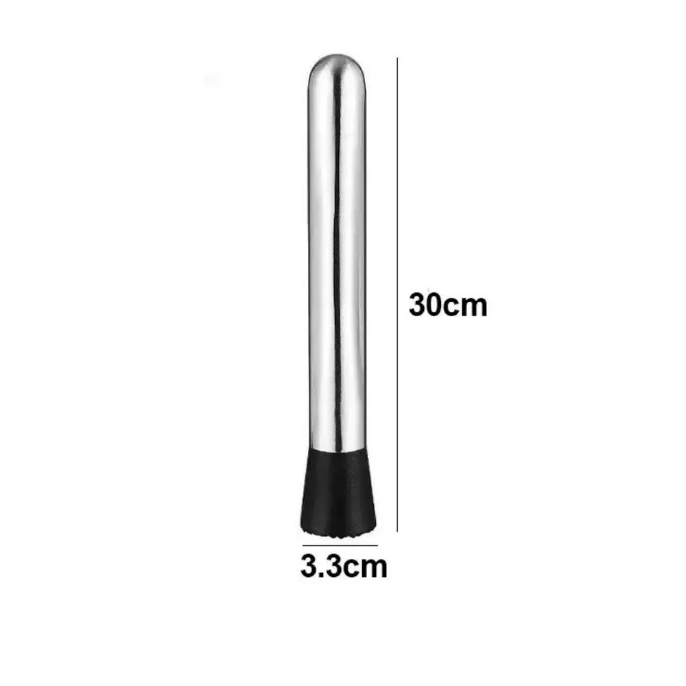 Stainless Steel Cocktail Muddler Bartender Tool 21/30CM Cocktail Muddler SPOT ZY-30CM