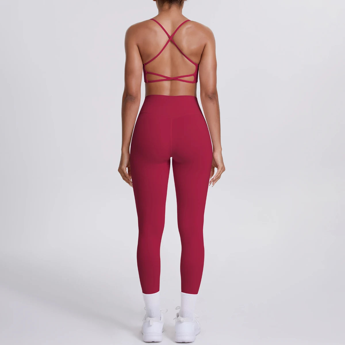 Women's Seamless Yoga Set – Sports Bra & High-Waist Leggings Women's Activewear Set SPOT