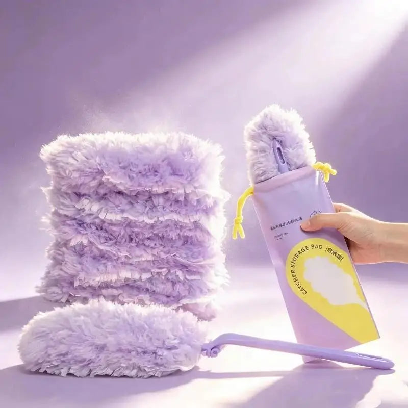 Extendable Electrostatic Dust Duster – Washable, Scratch-Free Dust Duster SPOT