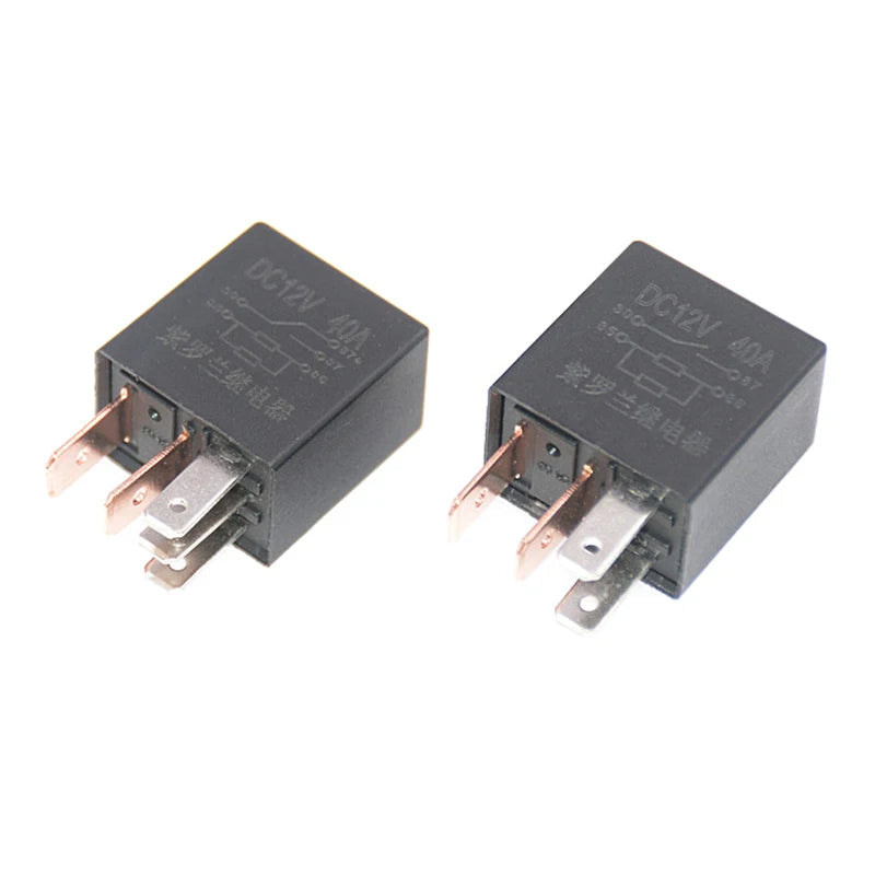 DC 12V 40A SPDT Car Relay – 4/5 Pin 1NO 1NC Automotive Relay Automotive Relay SPOT