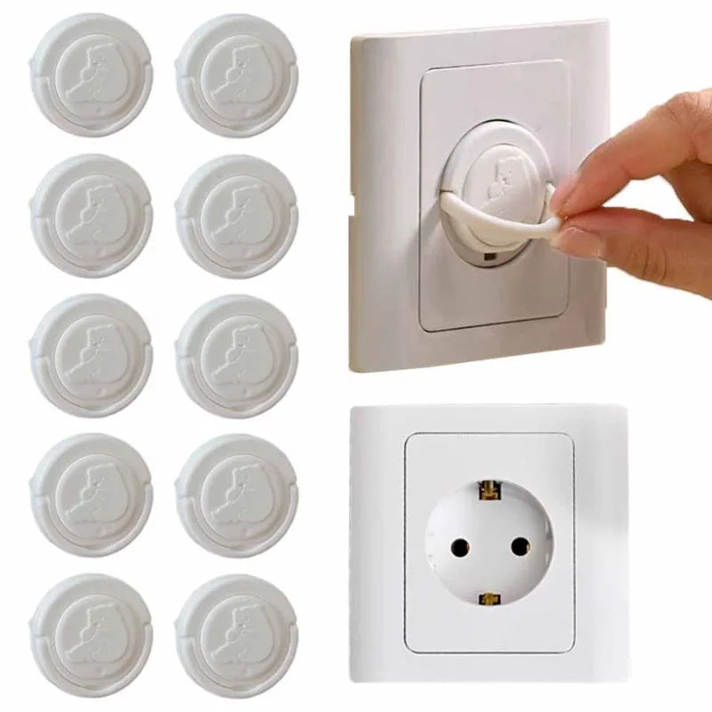 Baby Socket Safety Covers – EU Standard, 5/10 Pack | ABS Plastic Baby Socket Cover SPOT