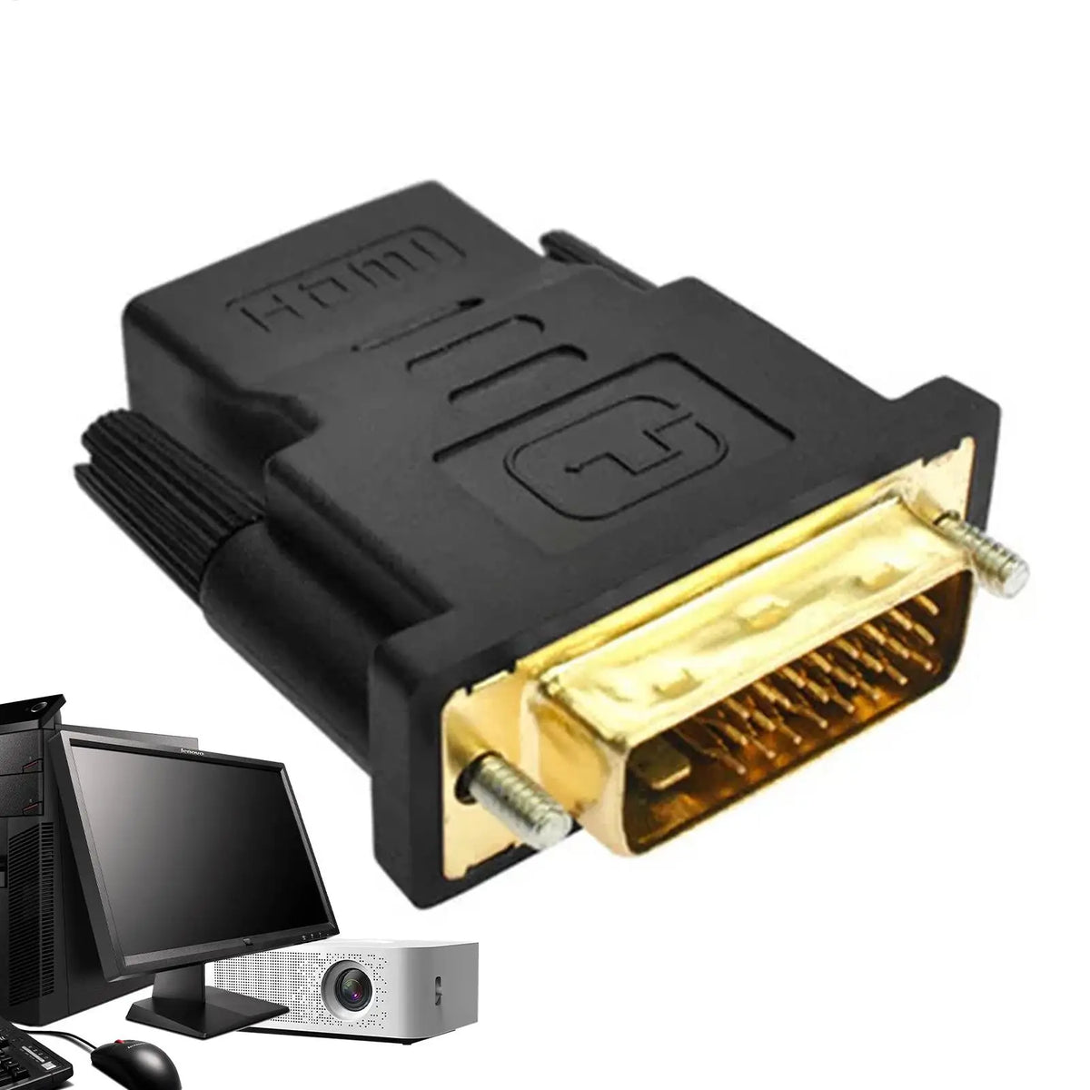 Bi-Directional HDMI to DVI Adapter – 1080P Male to Male HDMI DVI Adapter SPOT