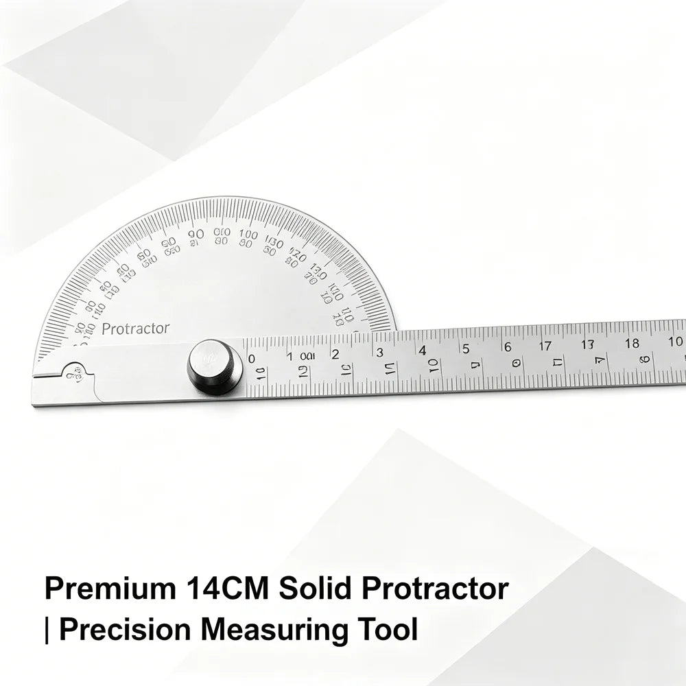 14cm Stainless Steel Carpenter Angle Finder Protractor 180° Angle Finder Protractor SPOT