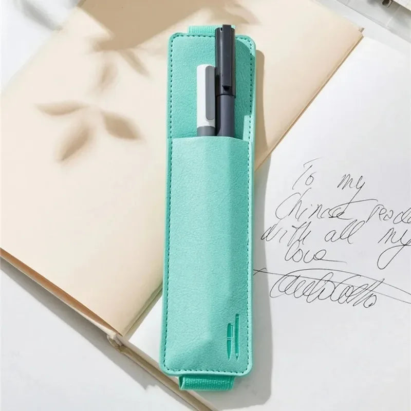 PU Leather Elastic Pen Loop Holder – Detachable Notebook Sleeve Pen Loop Holder SPOT