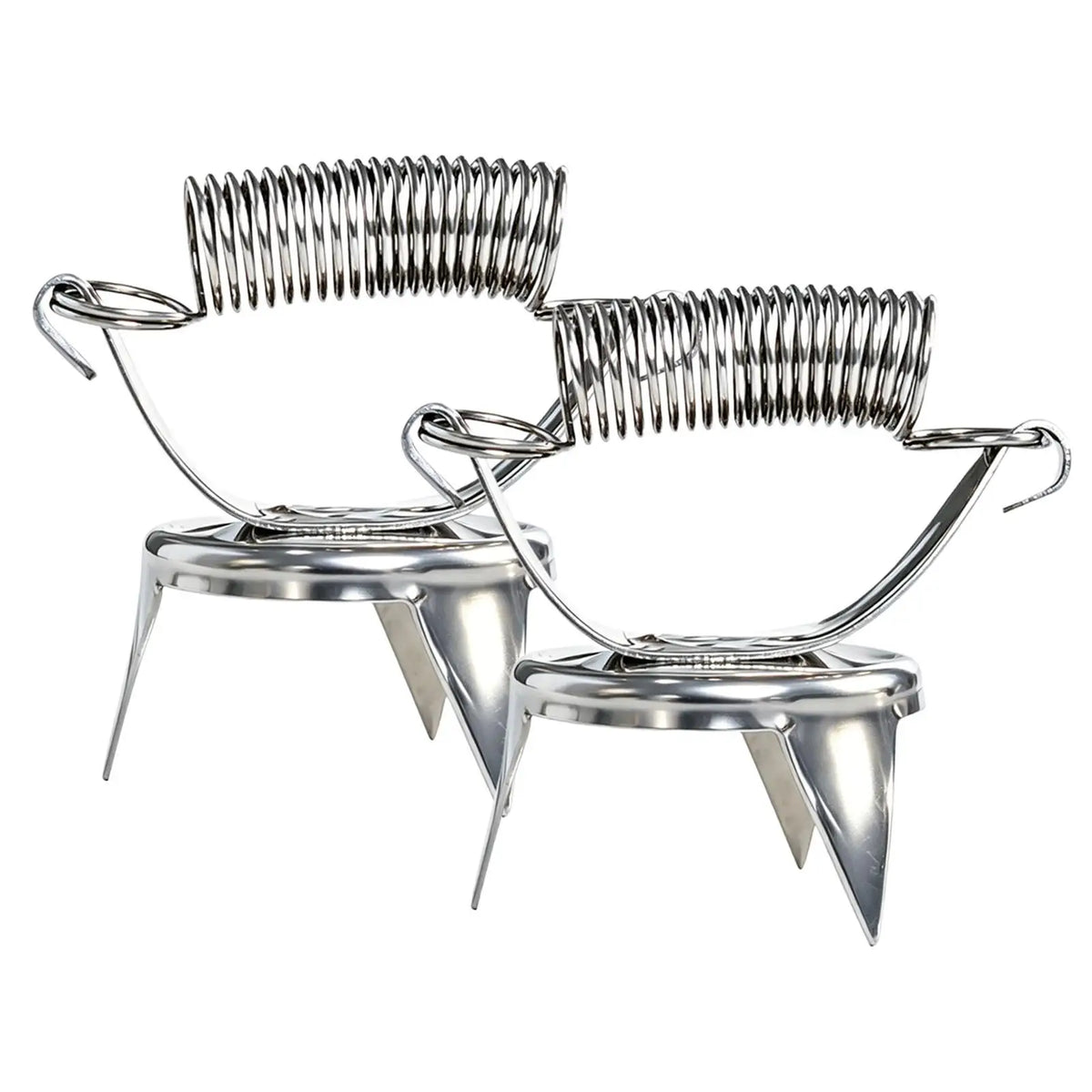 Stainless Steel Pottery Glazing Clips – Ceramic Glaze Tool 2-Pack Pottery Glazing Tool SPOT