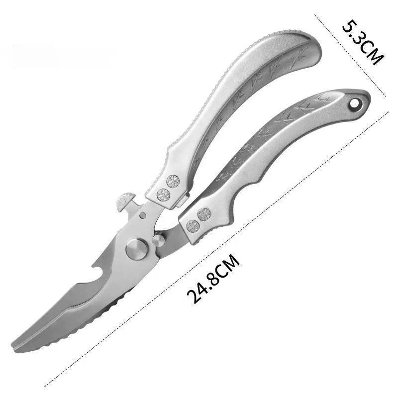Stainless Steel Kitchen Shears – Poultry Bone & Herb Scissors Kitchen Shears SPOT A1