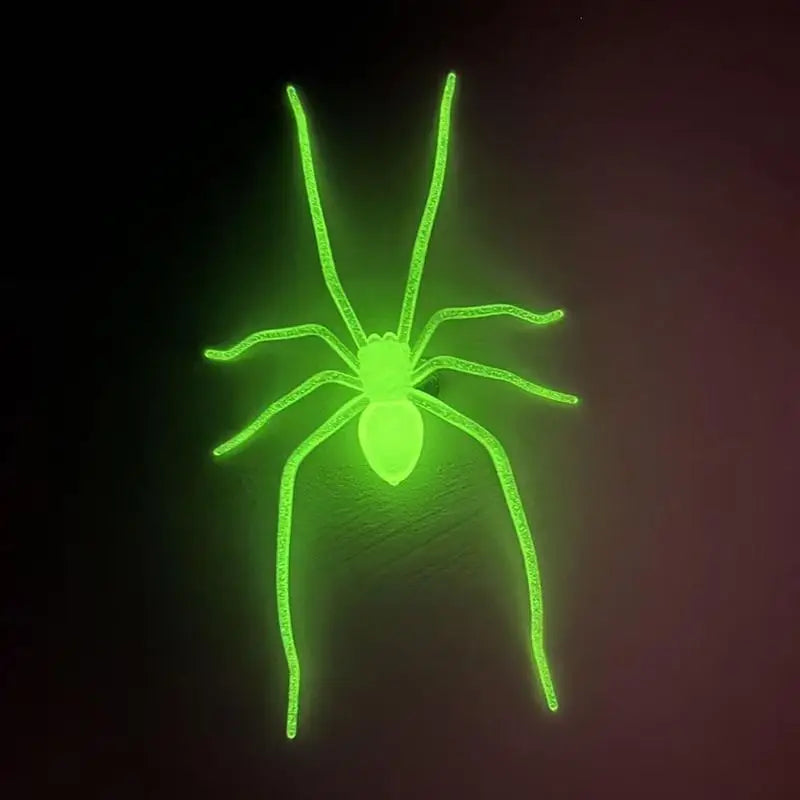 Glow-in-the-Dark Spider Fridge Magnet – Halloween Prank Decor Halloween Fridge Magnet SPOT A3