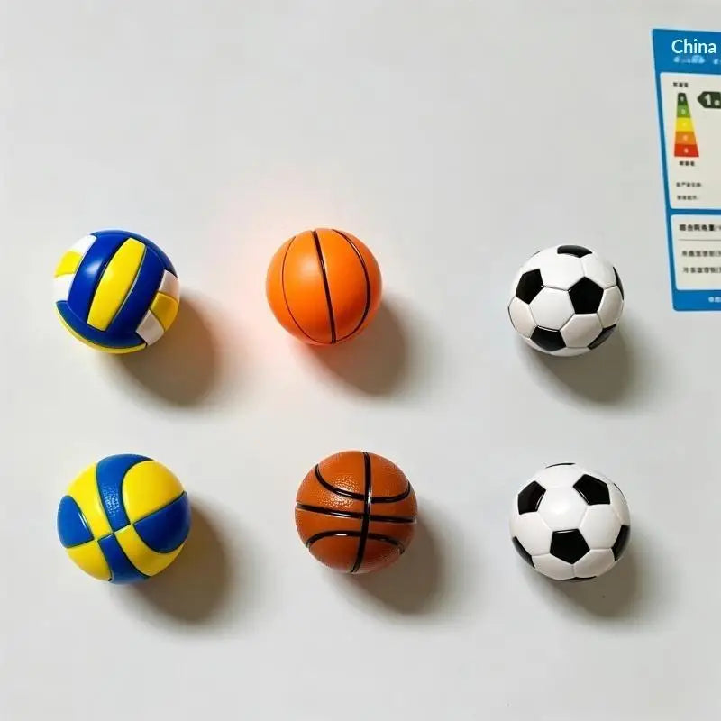 3D Soccer Ball Fridge Magnet – Football Fan Gift & Decor Decorative Fridge Magnet SPOT