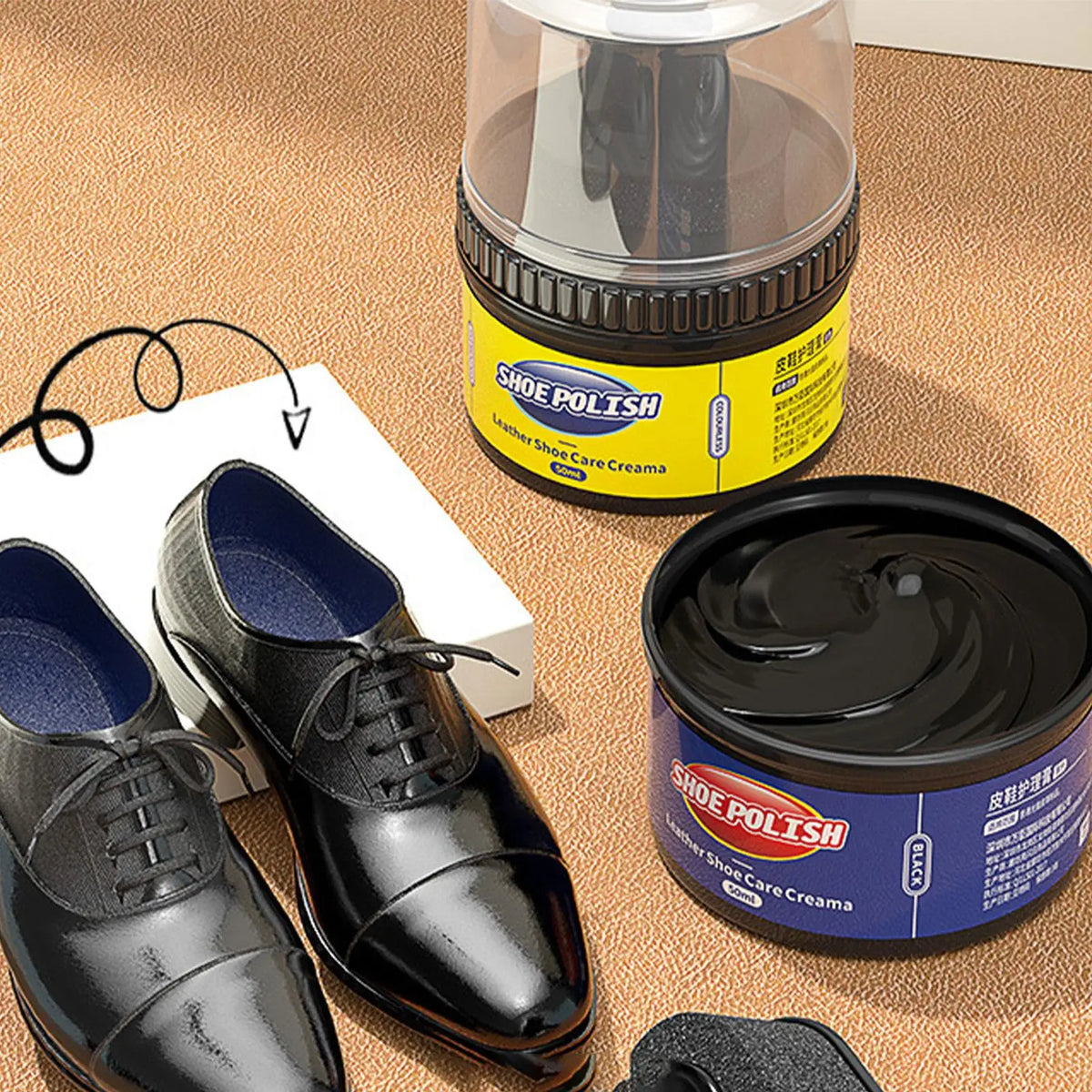 Leather Care Cream 50ml – Shoe, Bag & Furniture Wax Leather Care Cream SPOT