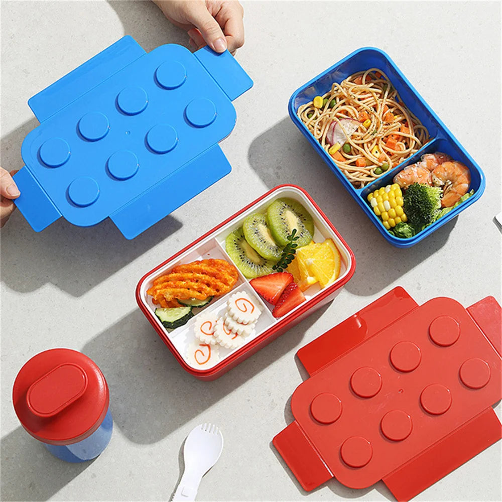 DIY Building Block Bento Lunch Box – Double Layer 1050/1300ml Bento Lunch Box SPOT