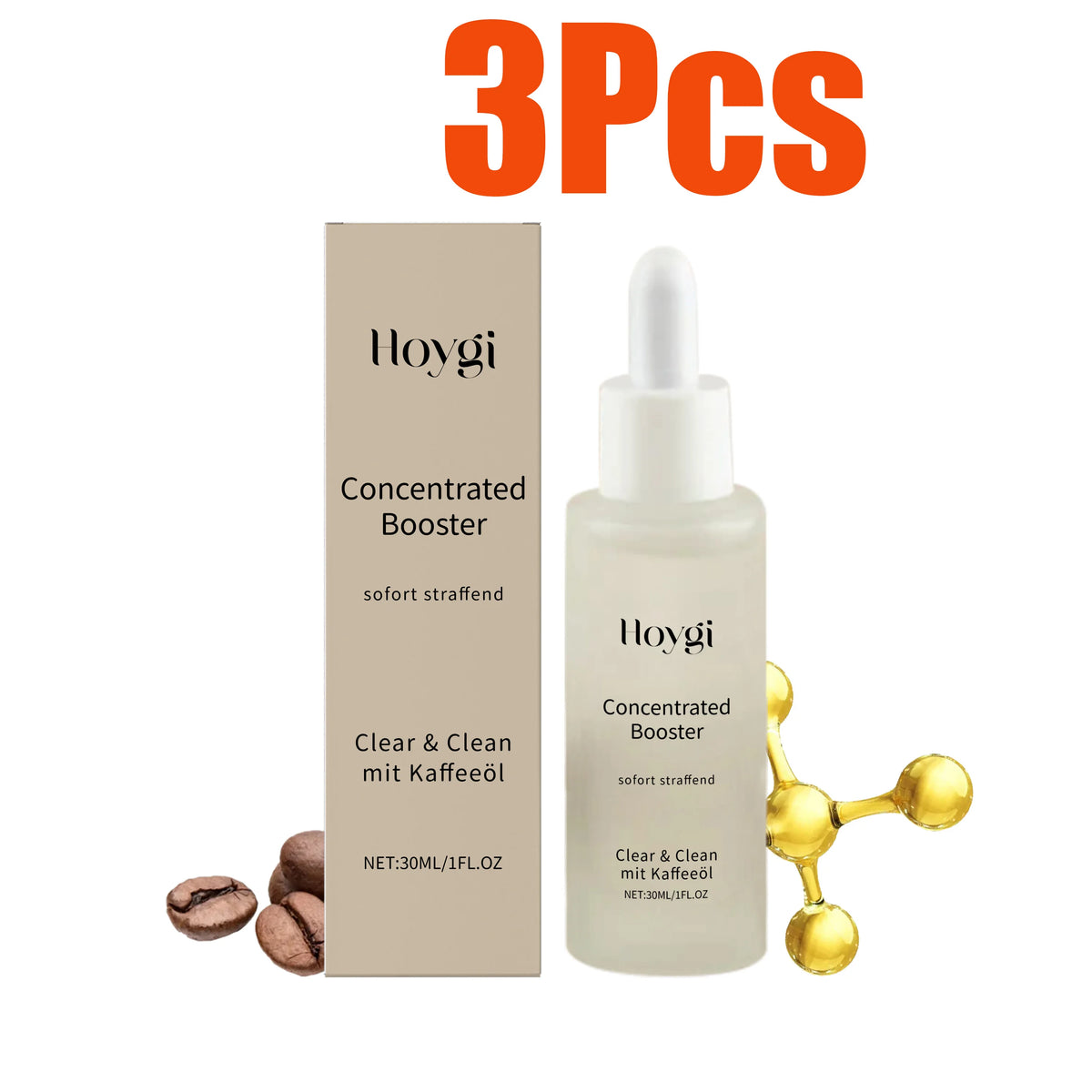 Hoygi Brightening Facial Serum – Coffee Seed Oil, 30ml Facial Serum SPOT 90ml Boxed