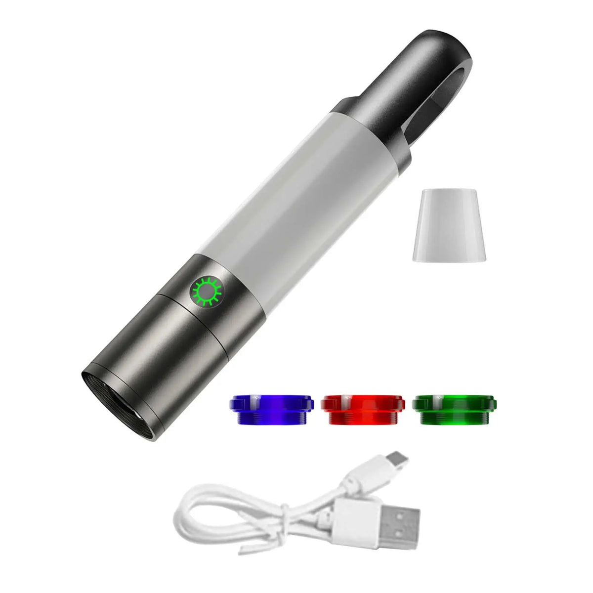 Rechargeable Zoomable LED Flashlight – Waterproof, Multi-Mode Outdoor Flashlight SPOT