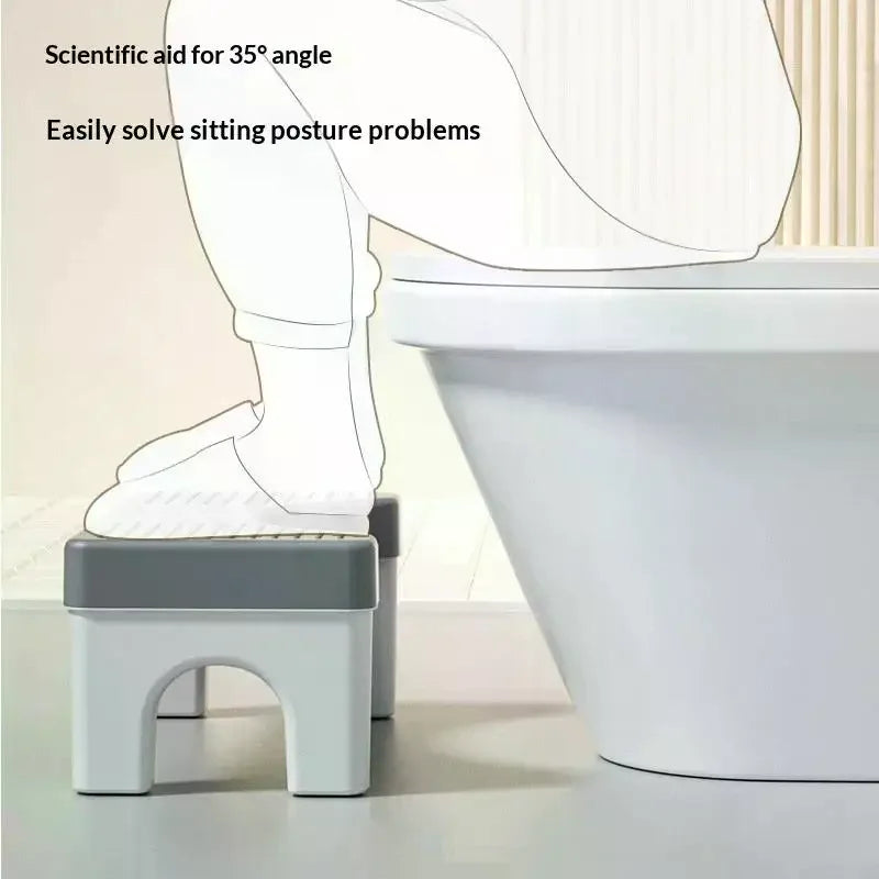 Toilet Squat Stool – Ergonomic PP Step Stool for All Ages Toilet Squat Stool SPOT