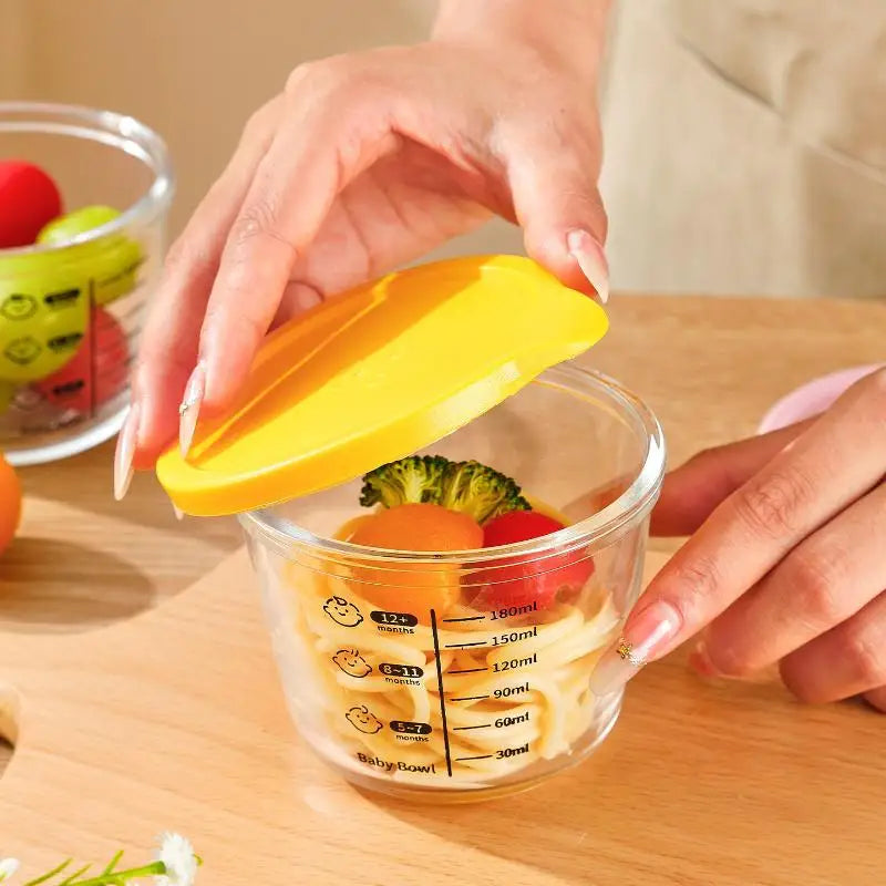 Airtight Glass Food Storage Jar – BPA-Free, Microwave Safe Glass Storage Jar SPOT