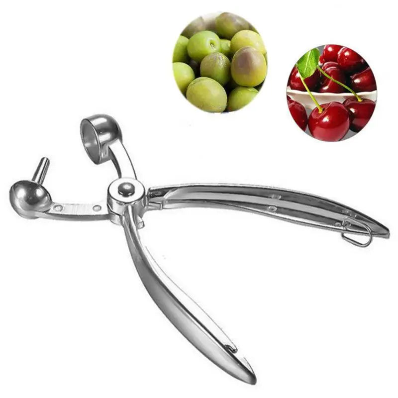 Zinc Alloy Cherry & Olive Pitter – 18cm Fruit Pit Remover Fruit Pit Remover SPOT Default Title