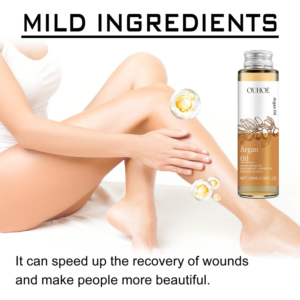 Pure Cold Pressed Argan Oil – Skin, Hair, Body & Nails 100ml Argan Face & Body Oil SPOT