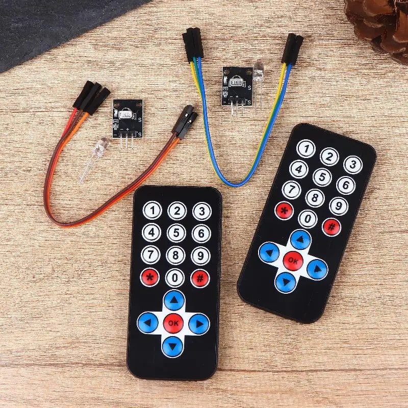 HX1838 IR Remote Control & Receiver Module Kit for Arduino DIY IR Receiver Module Kit SPOT