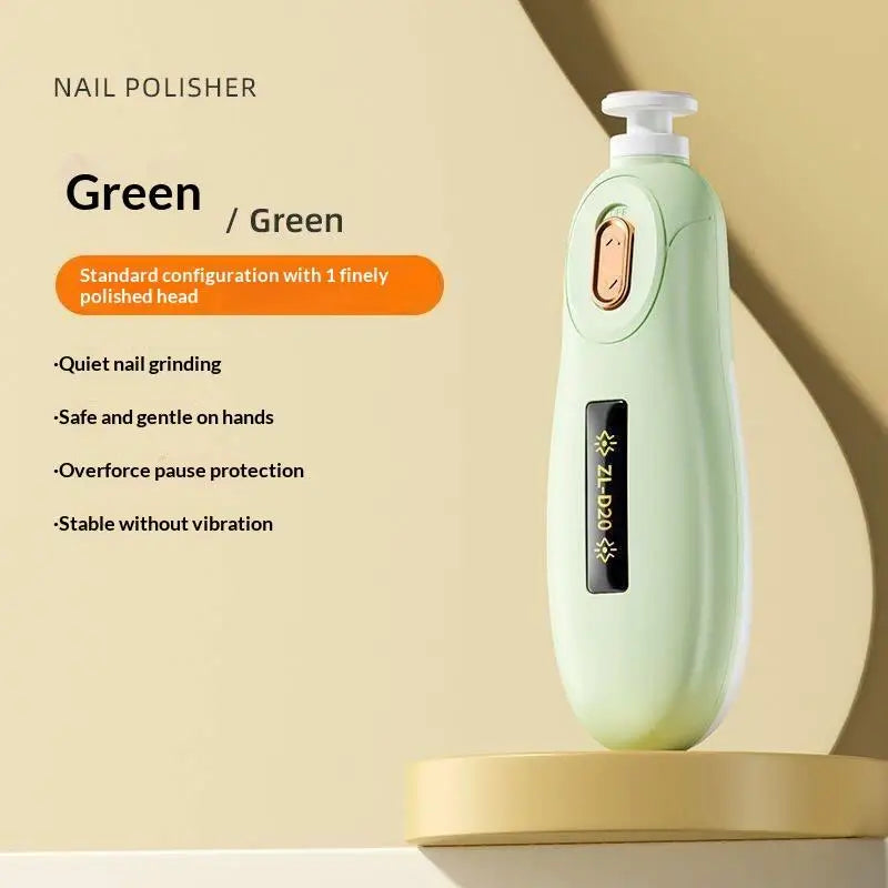 Electric Parrot Claw Grinder – Quiet Nail Trimmer for Small Birds Pet Claw Grinder SPOT A2