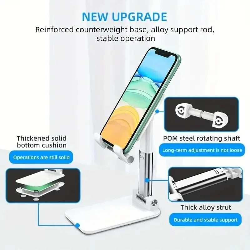 Foldable Desktop Phone & Tablet Stand – Universal Adjustable Holder Phone & Tablet Stand SPOT