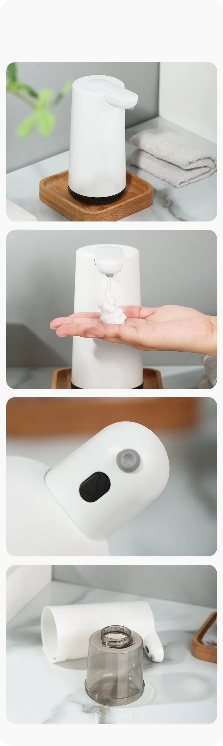 Automatic Touchless Foam Soap Dispenser – Sensor Bathroom Foam Soap Dispenser SPOT