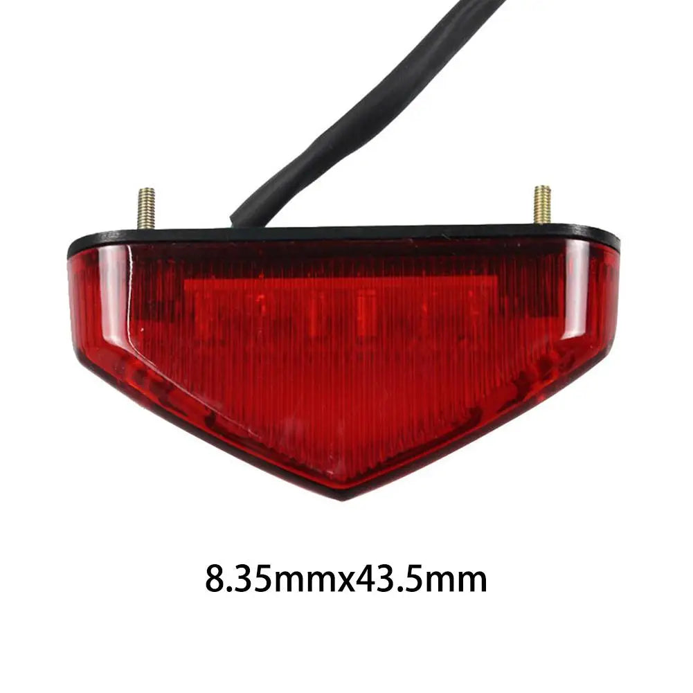 Universal 12V Motorcycle LED Tail Light – Brake & License Plate Motorcycle Tail Light SPOT