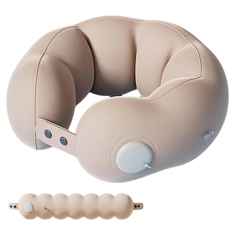 Inflatable Travel Neck Pillow – Adjustable U-Shape & Washable Inflatable Travel Pillow SPOT Default Title