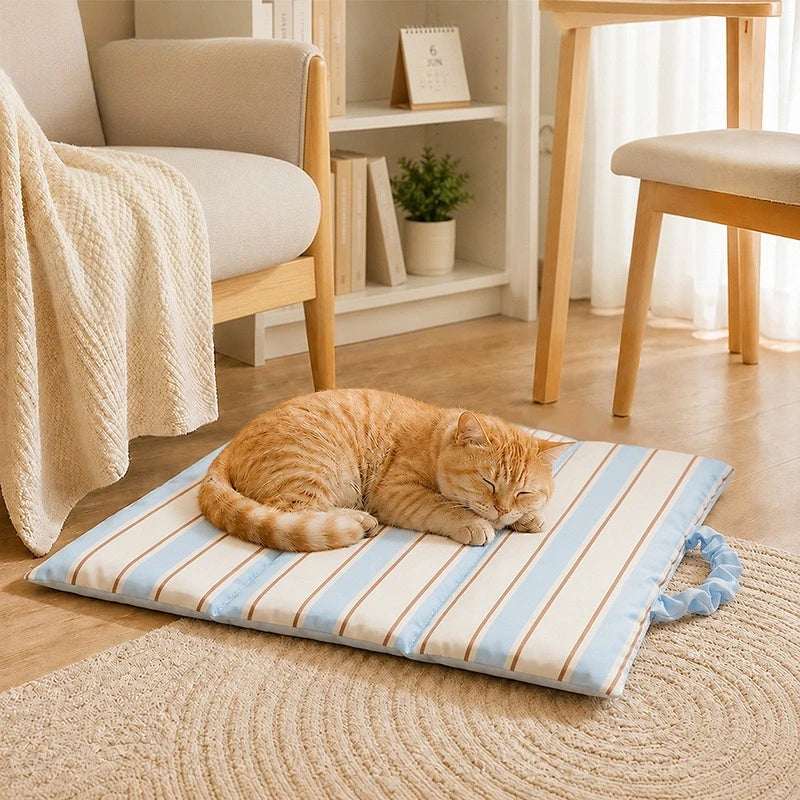 Reversible Tri-Fold Pet Bed Mat for Cats & Small Dogs Pet Bed Mat SPOT