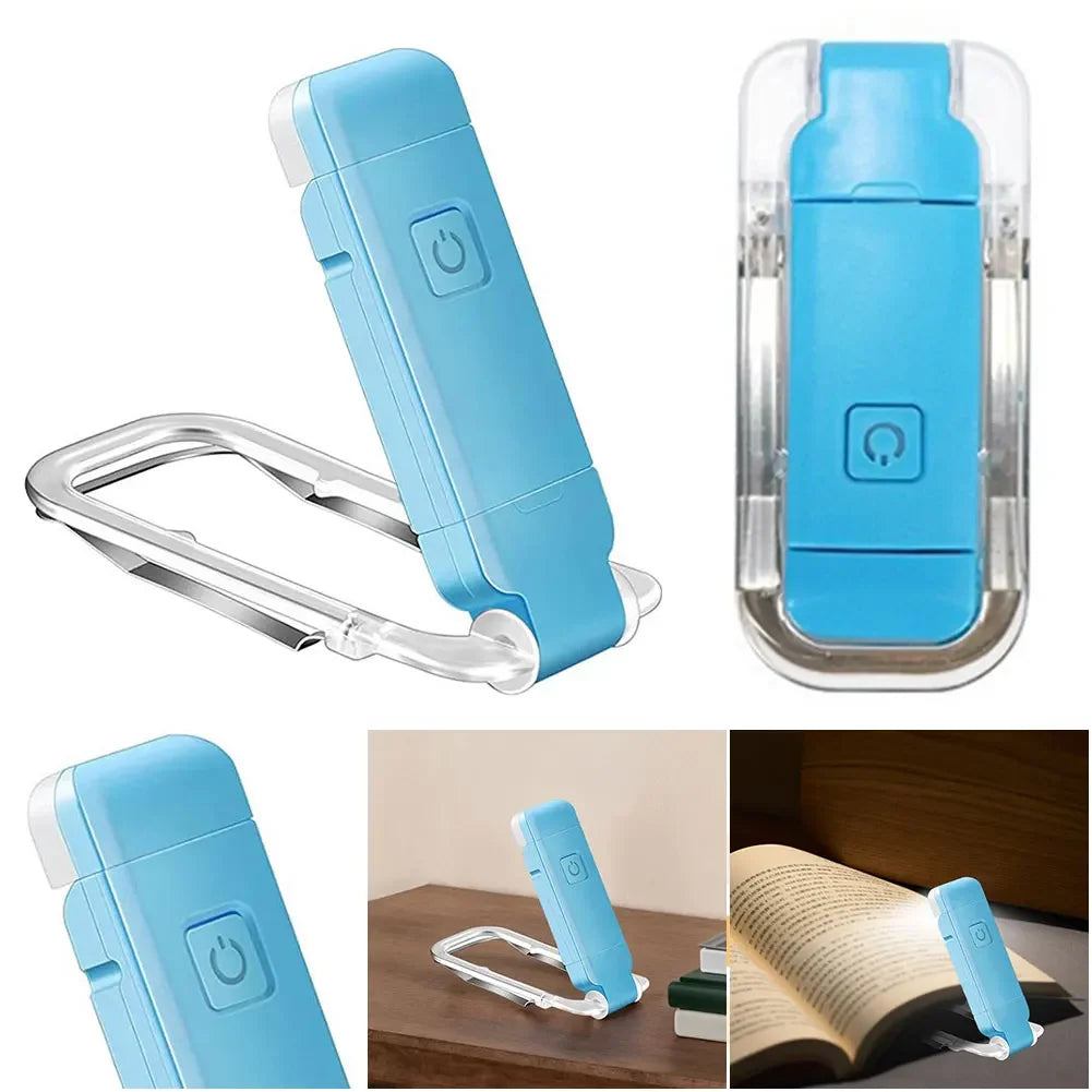 USB Rechargeable LED Clip-On Book Light | Portable Reading Lamp Clip-On Book Light SPOT