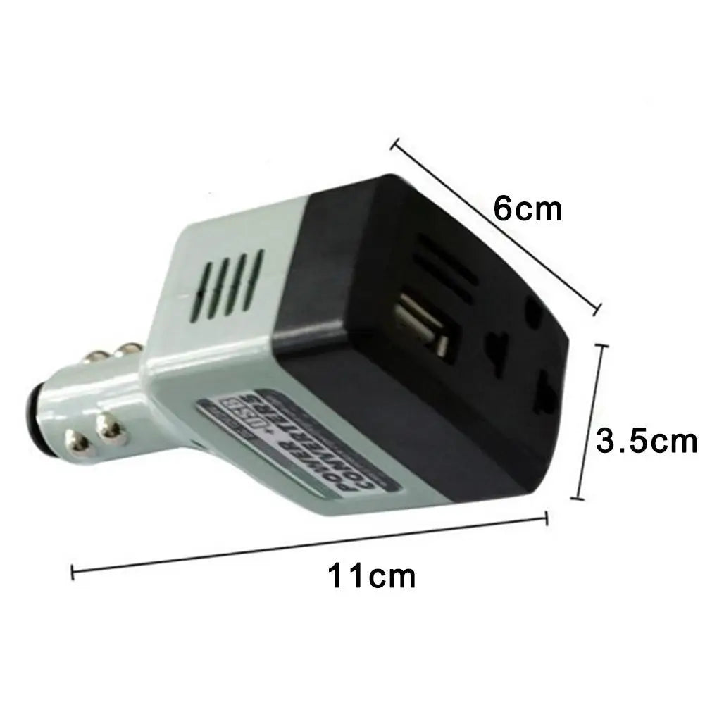 DC 12/24V to AC 220V Car Power Inverter with USB Port Car Power Inverter SPOT
