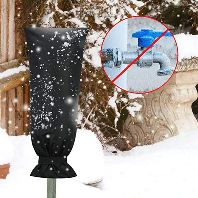 Outdoor Faucet Cover – Waterproof Winter Freeze Protection Faucet Insulation Cover SPOT