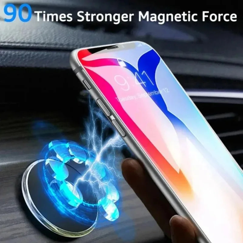 Magnetic Metal Ring Car Phone Holder – MagSafe Compatible Car Phone Mount SPOT