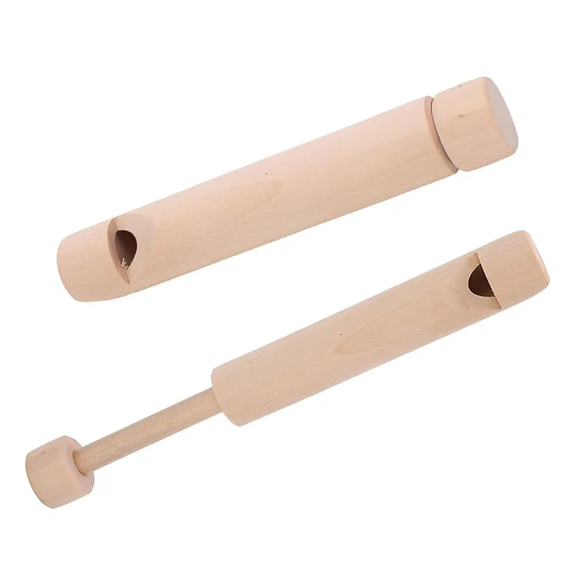 Handmade Solid Wood Bird Song Tube – Portable Birdsong Caller Wooden Bird Caller SPOT