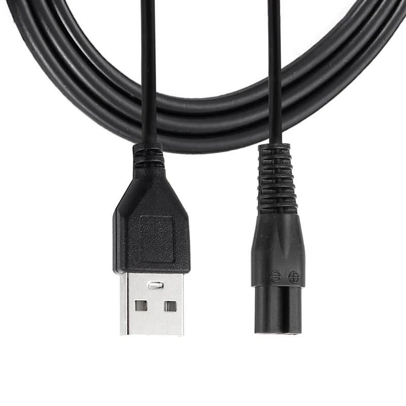 Meridian Shaver Replacement Charging Cable 2-Pin DC 5V Power Cord Shaver Charging Cable SPOT