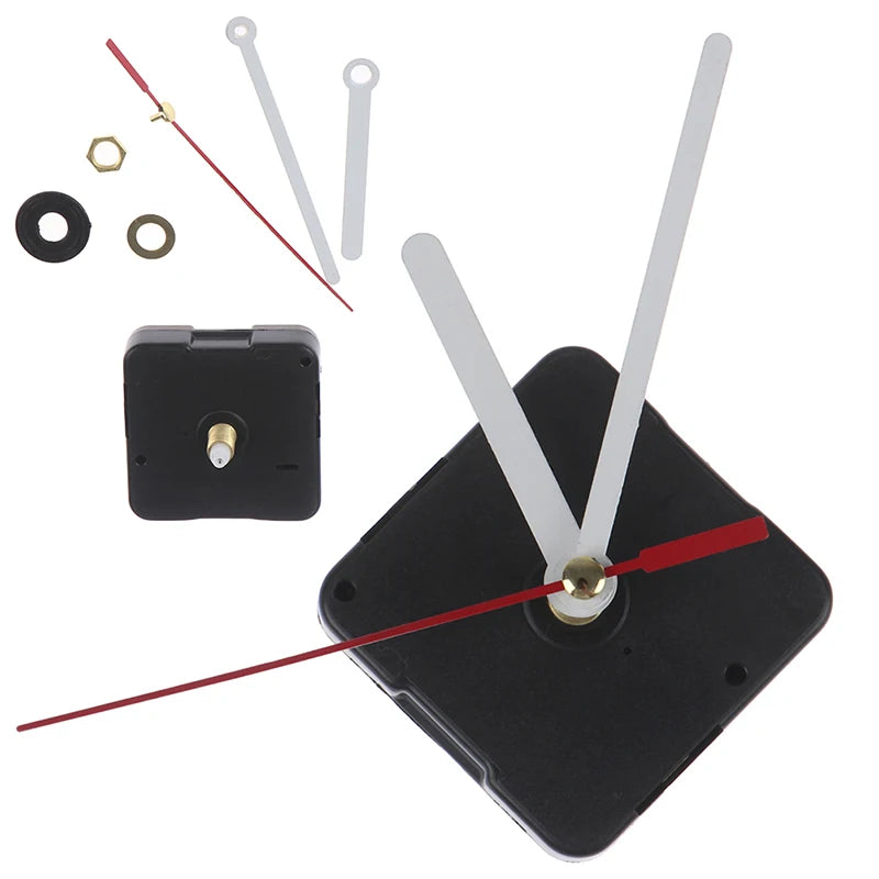 Silent Quartz Wall Clock Movement Mechanism – DIY Repair Kit Clock Movement Kit SPOT Default Title