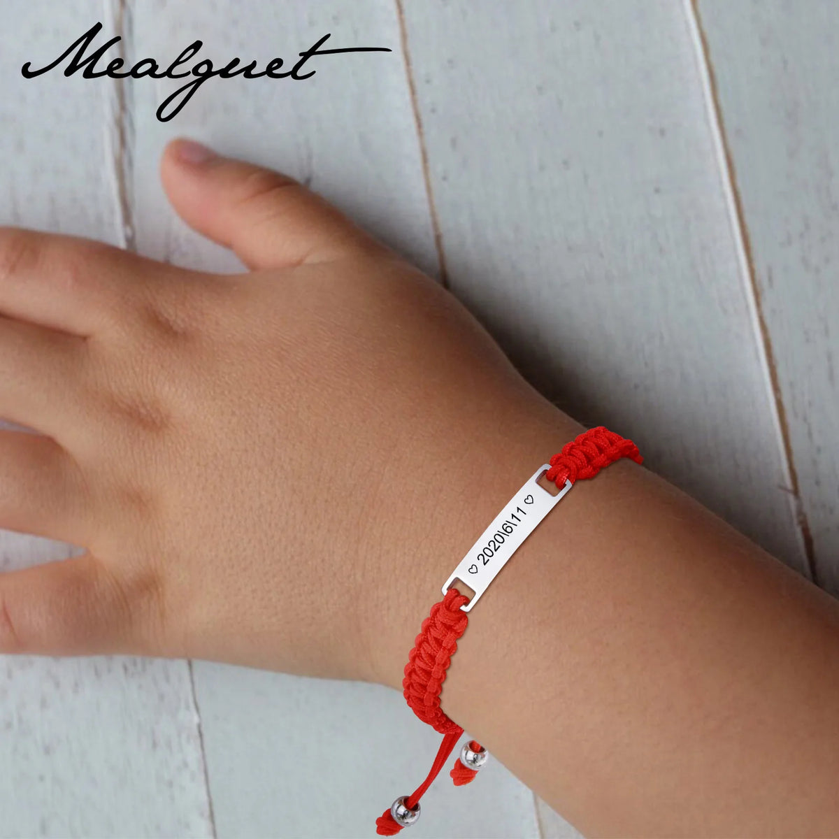 Personalized Baby Bar Bracelet – Custom Name Red String Gift Custom Baby Bracelet SPOT