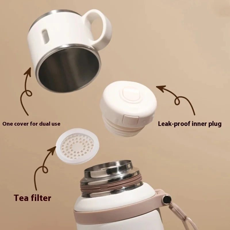 316 Stainless Steel Vacuum Thermos Tumbler 600ml Travel Mug Vacuum Thermos Tumbler SPOT