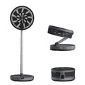 Adjustable Smart Floor Fan – Remote Control, 9-Blade, 8-Speed Floor Stand Fan SPOT Default Title