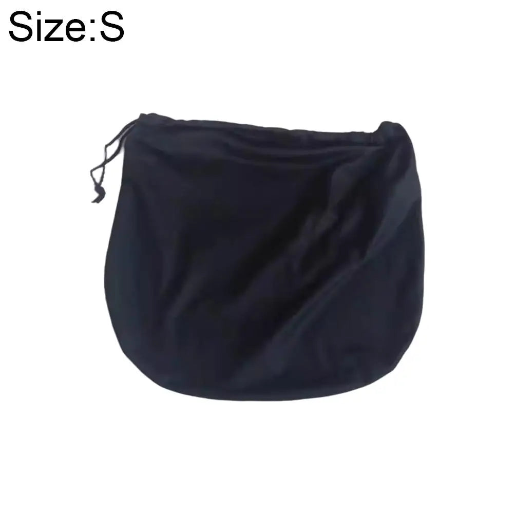 Motorcycle Helmet Bag – Fleece-Lined Drawstring Storage Carrier Helmet Storage Bag SPOT S