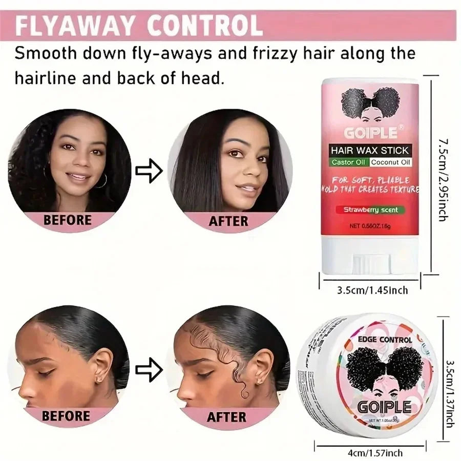 Goiple Lace Wig Kit – Tint Spray, Adhesive, Edge Wax & Oil Wig Installation Kit SPOT