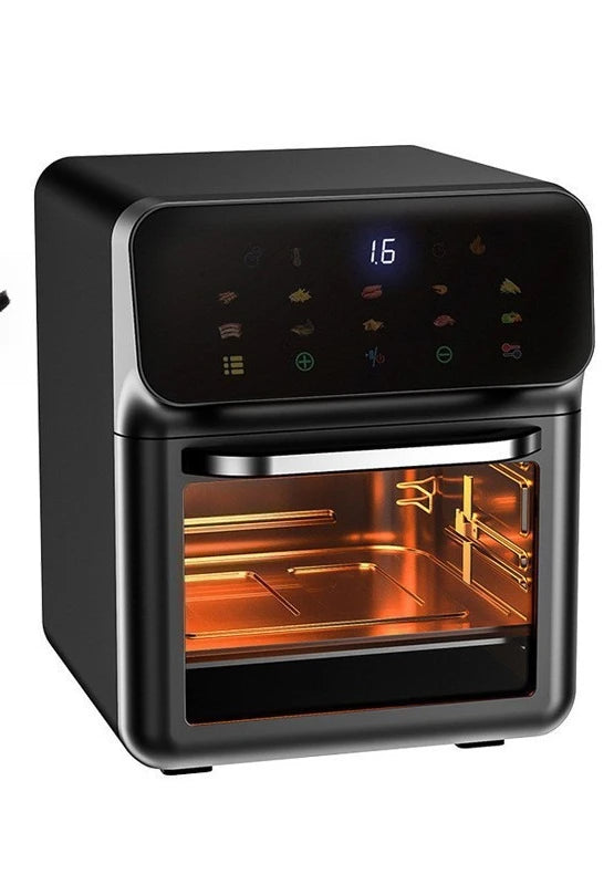 DUTRIEUX 12L Air Fryer Oven – Large Capacity Visual Window Air Fryer Oven SPOT Black EU