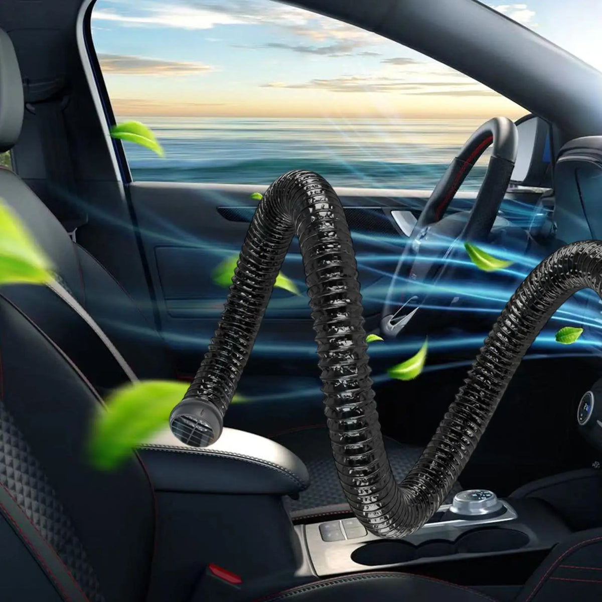 300cm Car AC Vent Extender – Rear Seat Airflow Hose Car AC Vent Extender SPOT