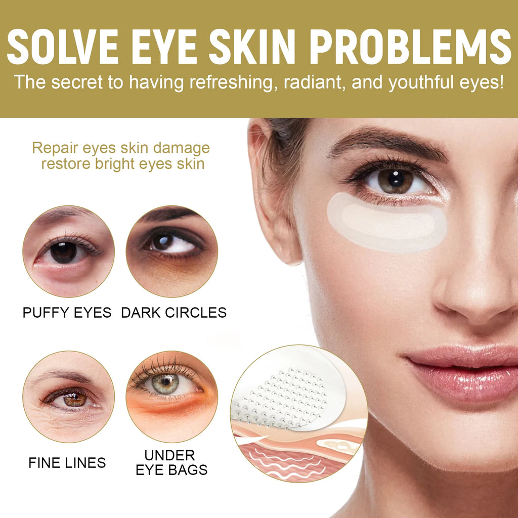 Hyaluronic Acid Microneedle Eye Patches – Brighten & Firm Microneedle Eye Patches SPOT