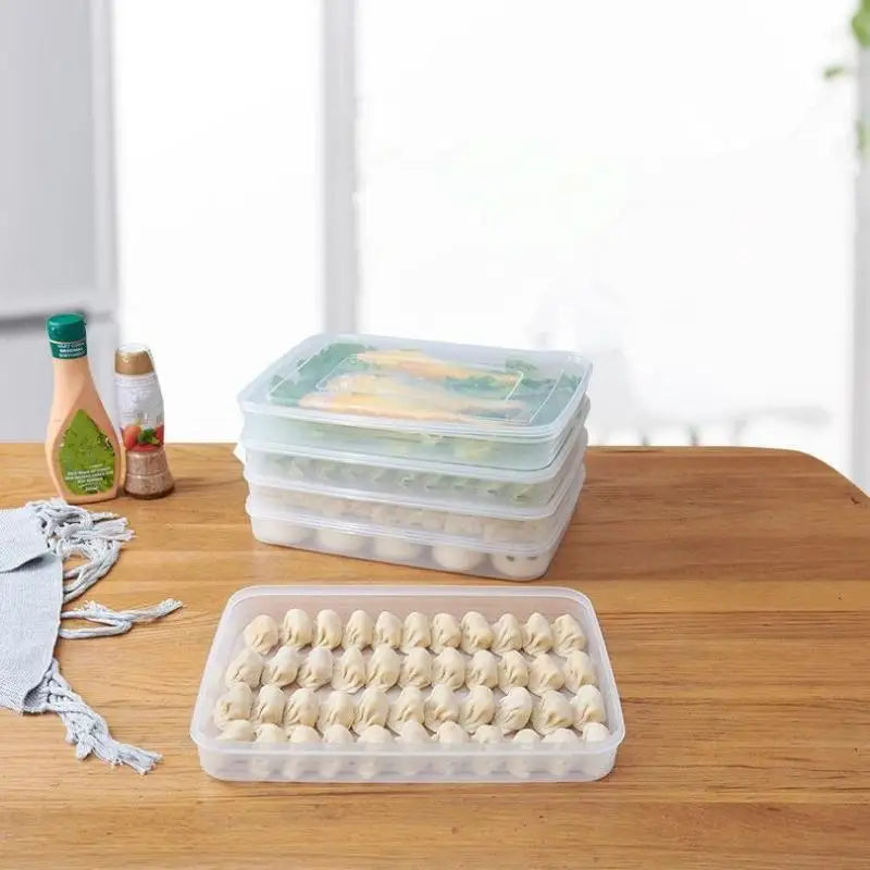 Stackable Transparent Fridge Food Storage Organizer Box | PP Food Storage Container SPOT
